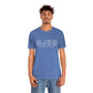 Greenwich Coordinates Unisex Jersey Short Sleeve Tee