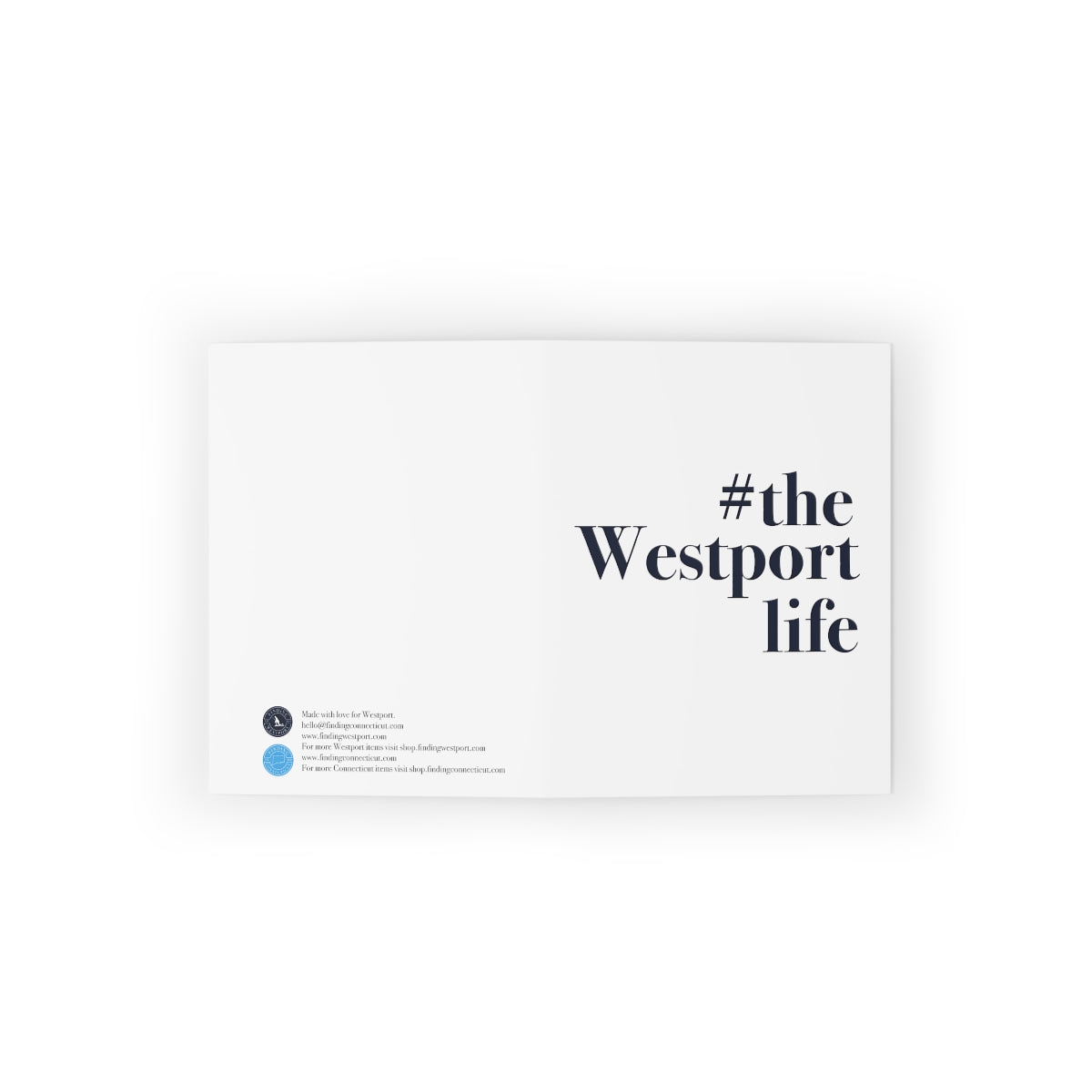 #thewestportlife  Greeting cards (8, 16, and 24 pcs)