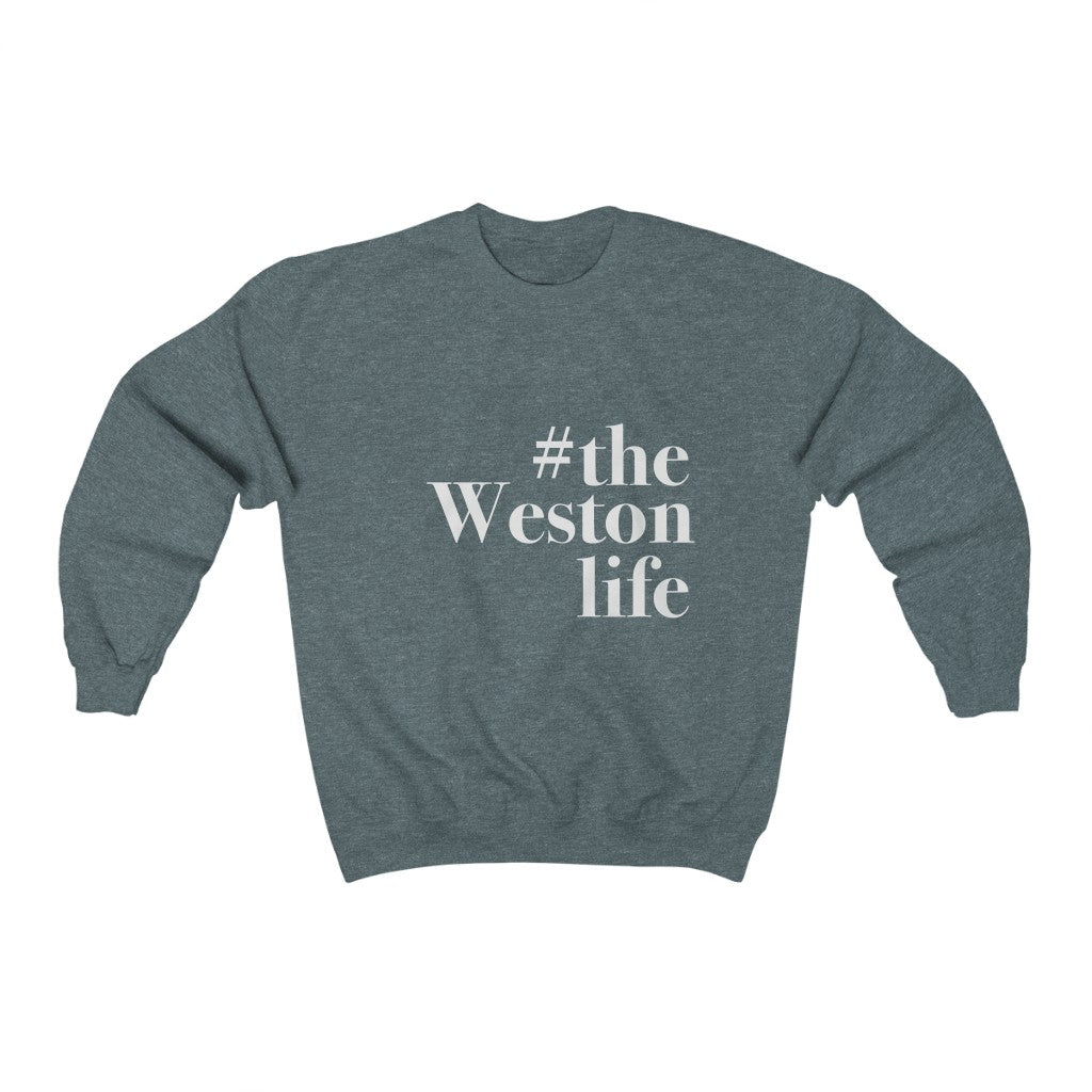 #thewestonlife, Weston, Connecticut tee shirts, hoodies sweatshirts, mugs and other apparel, home gifts and souvenirs. Proceeds of this collections goes to help Finding Connecticut’s brand. Free USA shipping 