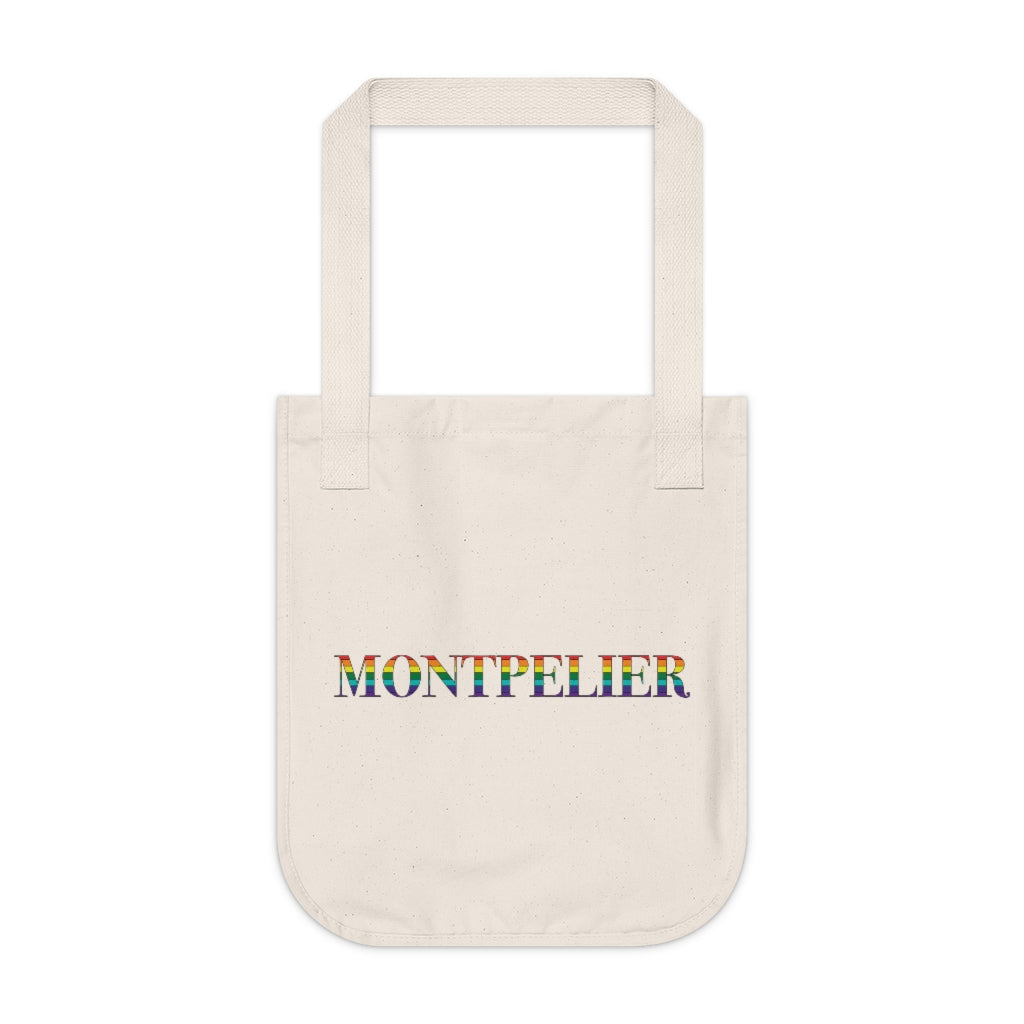 Montpelier Rainbow Organic Canvas Tote Bag