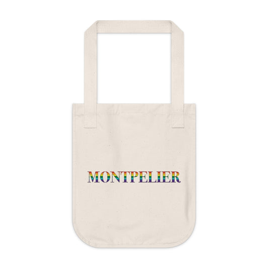 Montpelier Rainbow Organic Canvas Tote Bag