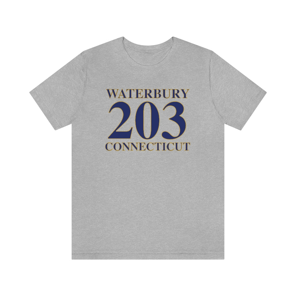 203 Waterbury Collection  203 Waterbury tee shirts, hoodies, sweatshirts, mugs, and other apparel and home gifts. • Proceeds of this collection go to help build Finding Connecticut's brand. • Free USA shipping • Finding Connecticut