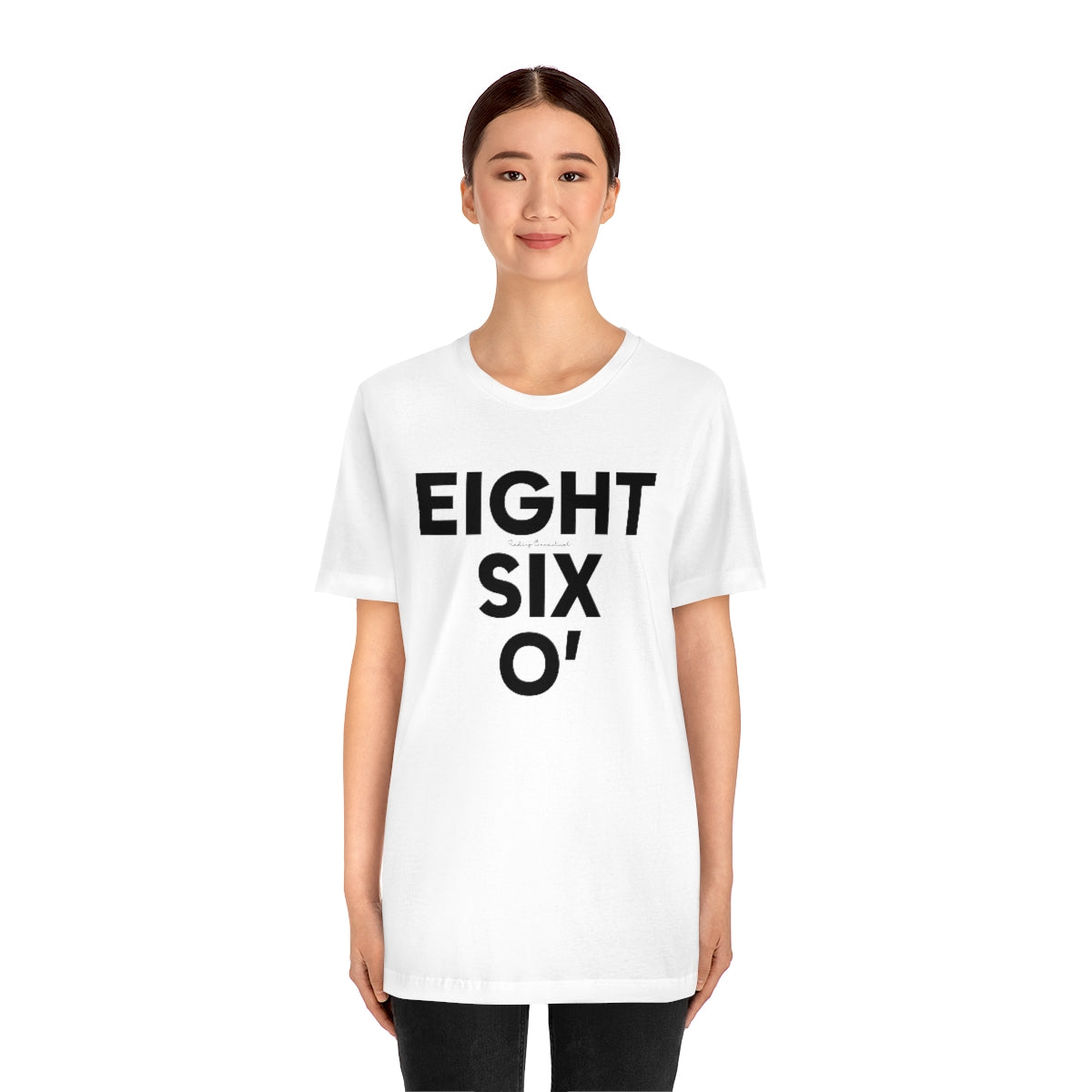 Eight Six O' Unisex Jersey Short Sleeve Tee