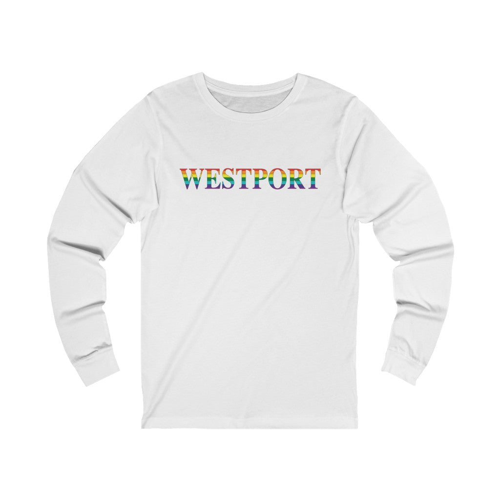 Westport pride long sleeve tee shirt