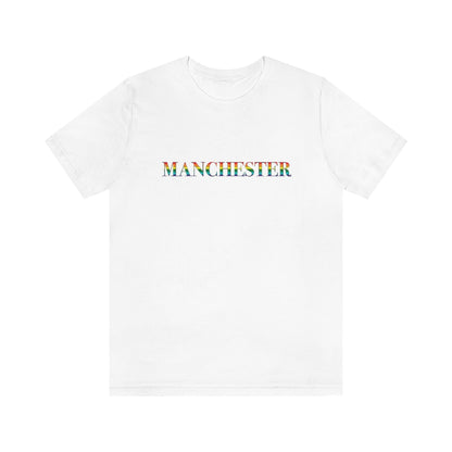 Manchester Rainbow Unisex Jersey Short Sleeve Tee