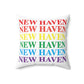 New Haven Pride Spun Polyester Square Pillow 