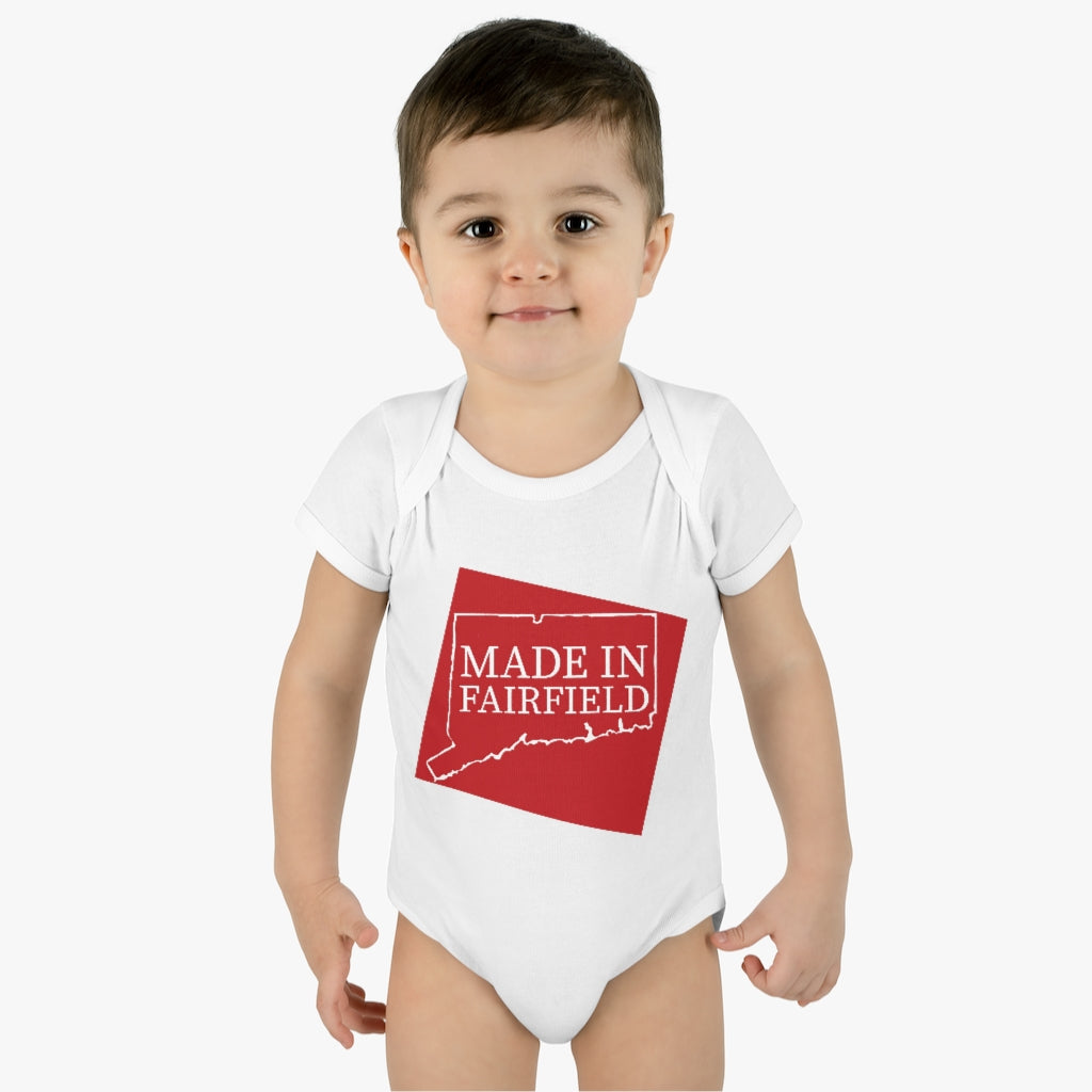 Made in Fairfield Infant Baby Rib Bodysuit