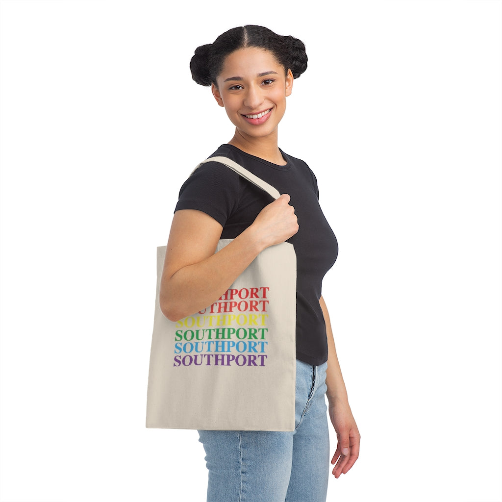 Do you have Southport Pride? Southport, Connecticut apparel and gifts including mugs including LGBTQ inspired tote bags. 10% of pride sales are donated to a Connecticut LGBTQ organization. Free shipping! 