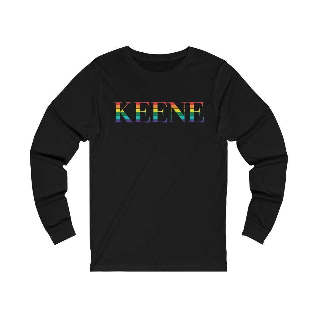 Keene Rainbow  Unisex Jersey Long Sleeve Tee