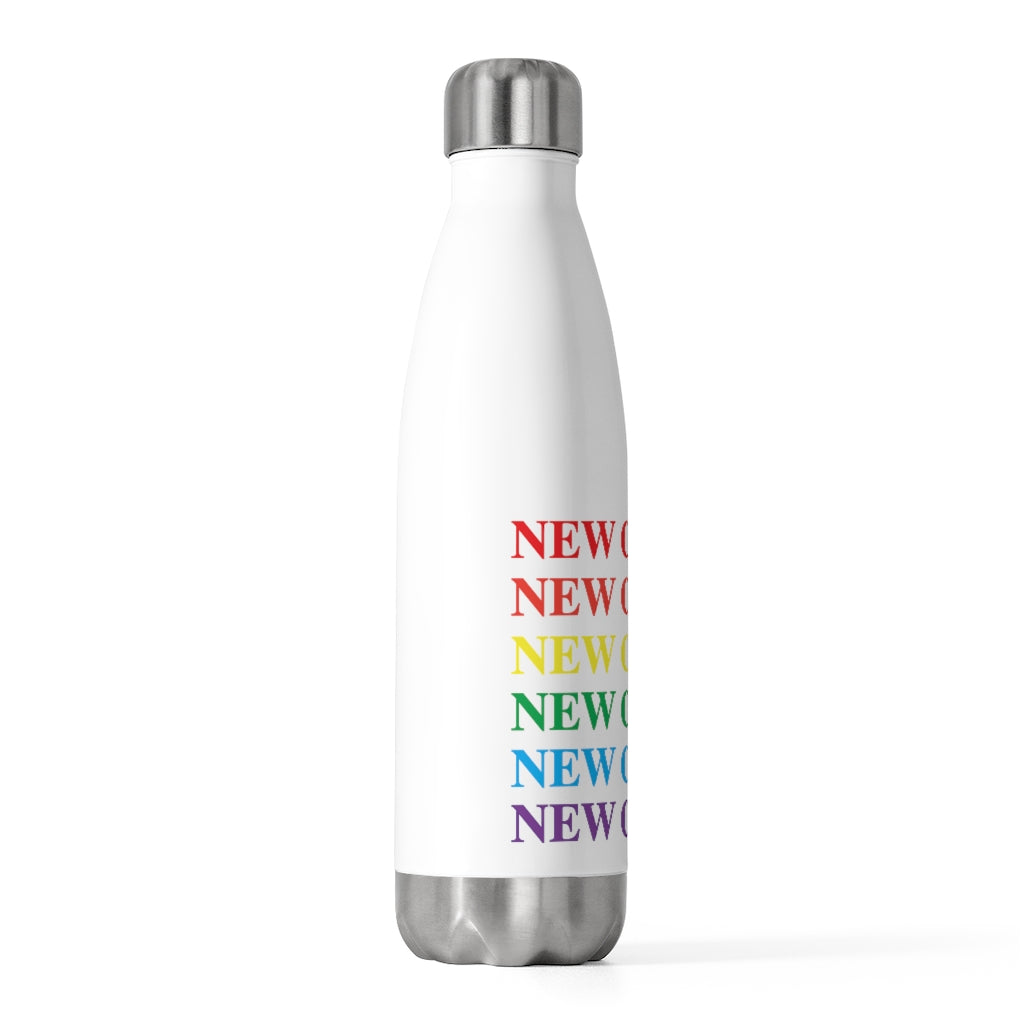 New Canaan connecticut  LGBTQ Pride water bottle