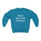 I Really Really Miss New Haven Unisex Heavy Blend Crewneck Sweatshirt