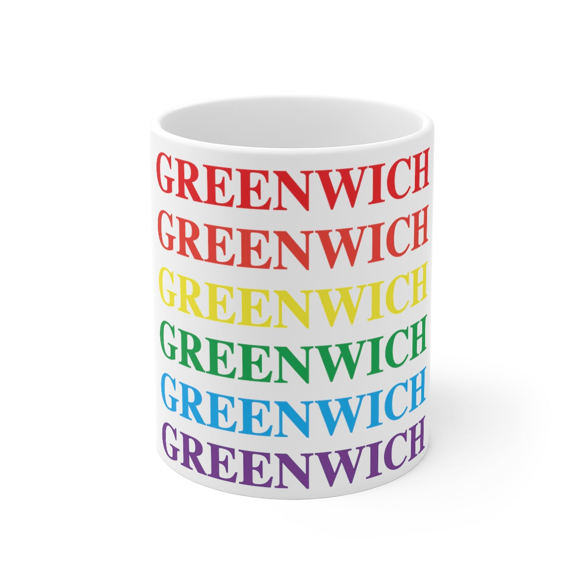 greenwich pride ct / connecticut mug