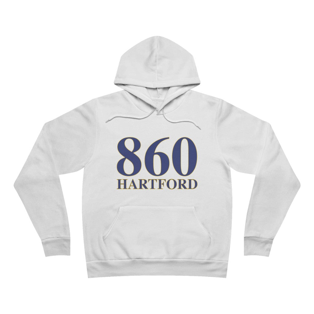 Hartford hoodie. 860 Hartford Unisex Sponge Fleece Pullover Hoodie 860 Hartford Collection. Inspired by the Connecticut flag and the 860! Show off for your pride for Connecticut and Hartford!   Proceeds of this collection go to help build Finding Connecticut’s website and brand. • Free USA shipping   Click here to go to our home page