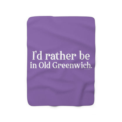 greenwich ct / connecticut blanket 