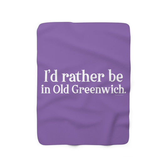 greenwich ct / connecticut blanket 