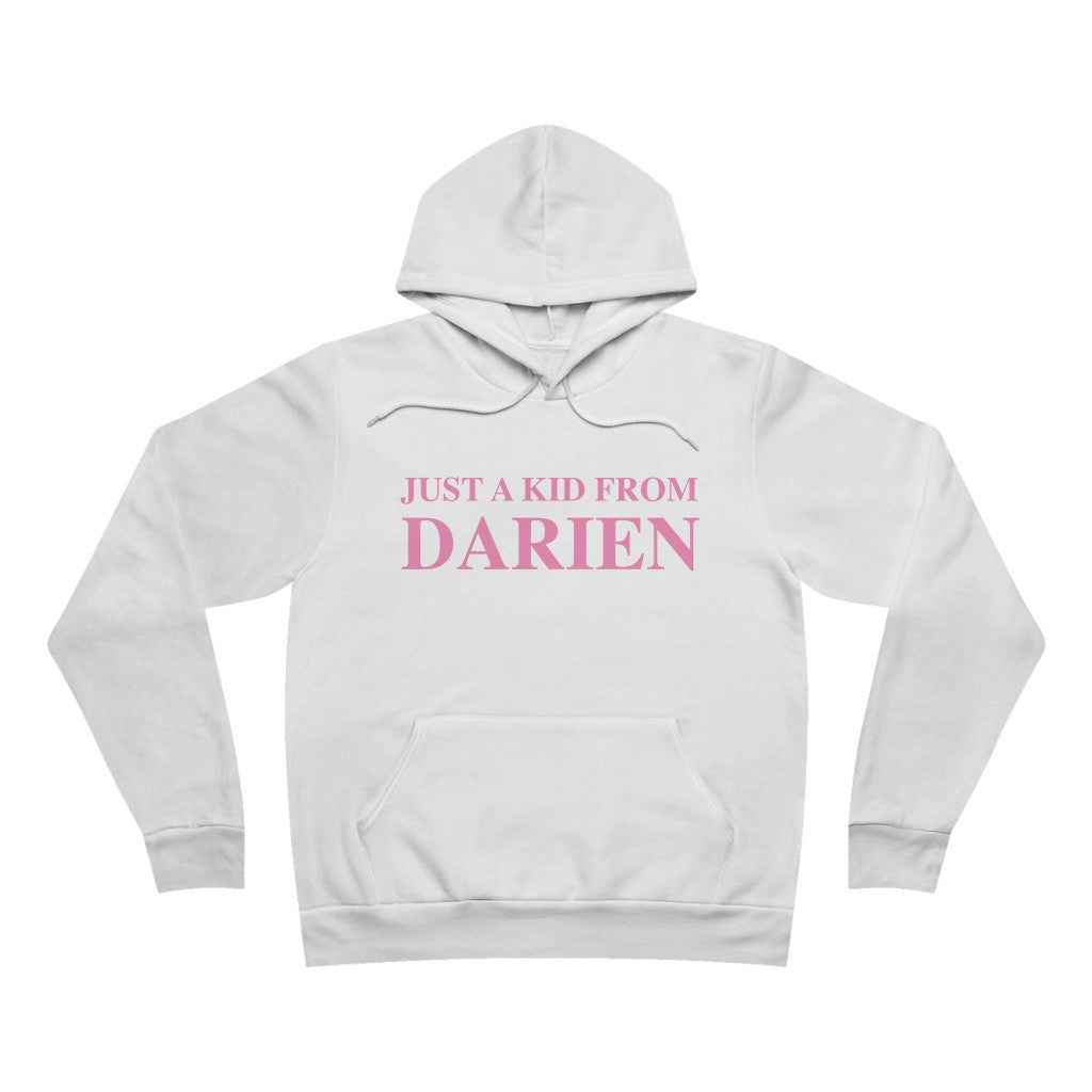 just a kid from darien connecticut hooded sweatshirt hoodie