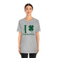 I Clover Connecticut (Green) Unisex Jersey Short Sleeve Tee