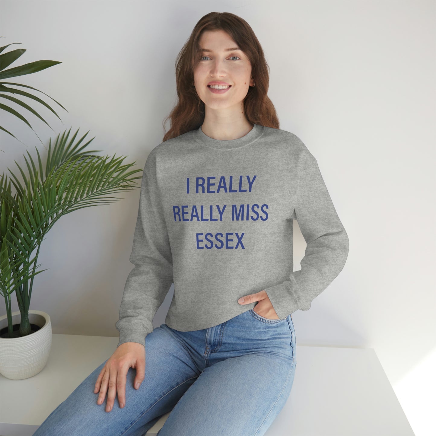 I Really Really Miss Essex Unisex Heavy Blend™ Crewneck Sweatshirt