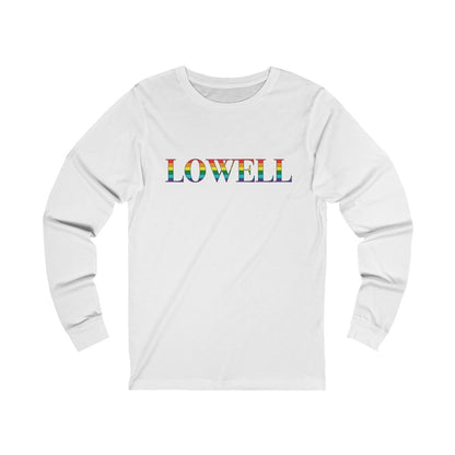 Lowell Rainbow Unisex Jersey Long Sleeve Tee