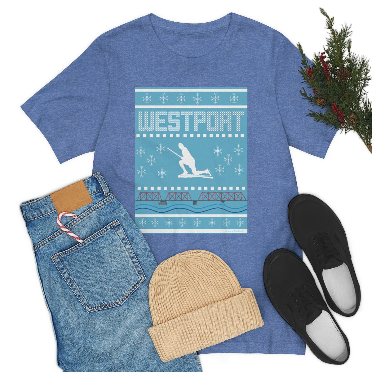 Westport Ugly Holiday Unisex Jersey Short Sleeve Tee