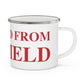 Just a kid from Fairfield Enamel Camping Mug