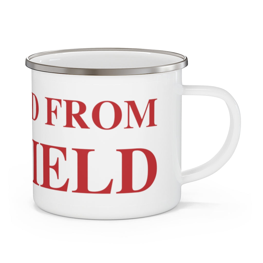 Just a kid from Fairfield Enamel Camping Mug