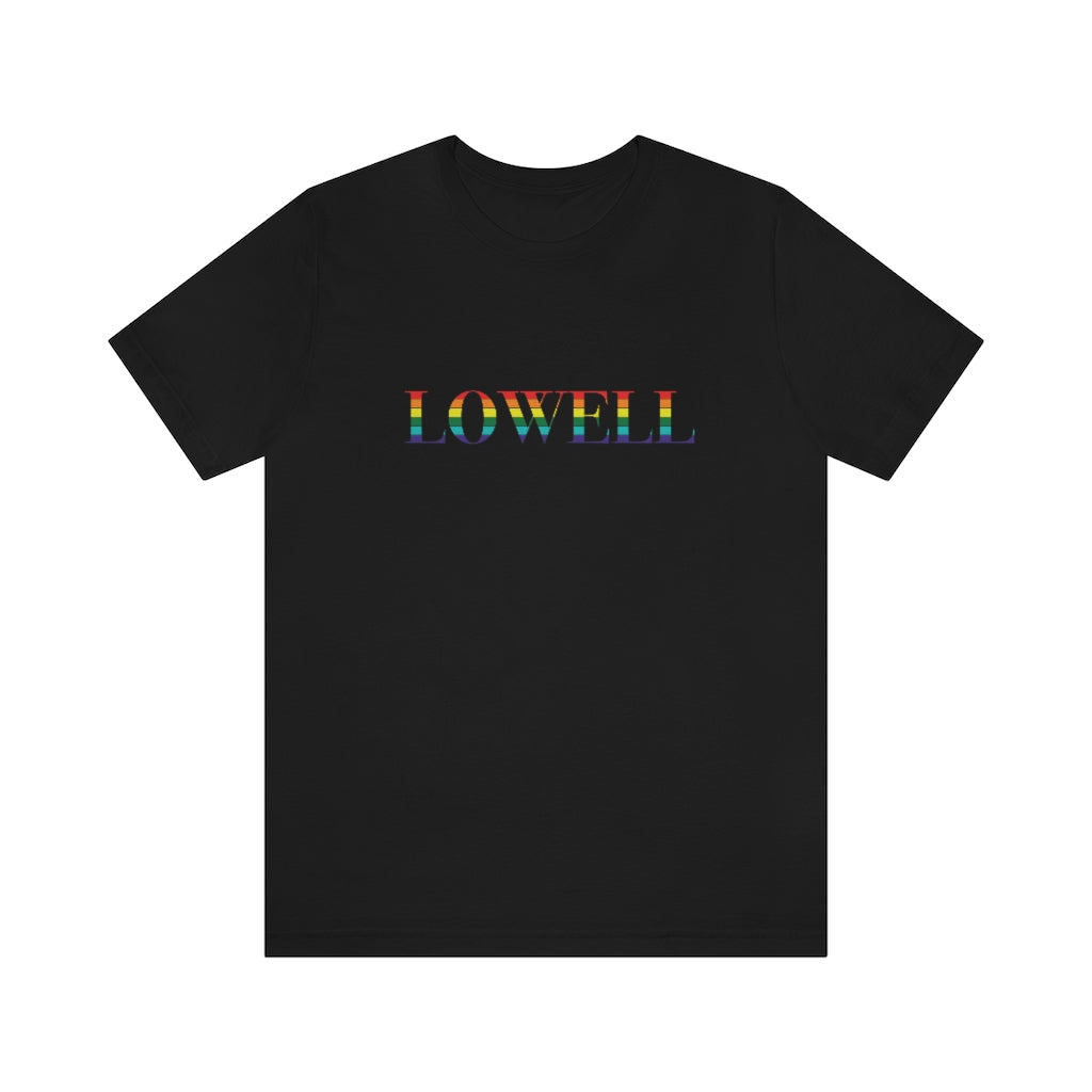 Lowell Rainbow Unisex Jersey Short Sleeve Tee