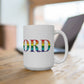 Concord Rainbow  White Ceramic Mug