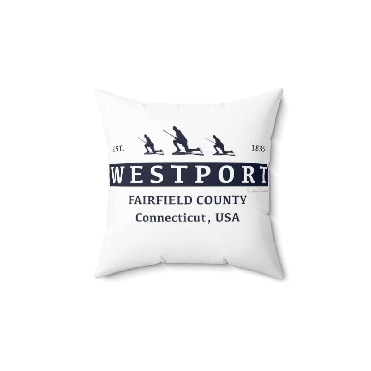 Westport Est. Spun Polyester Square Pillow