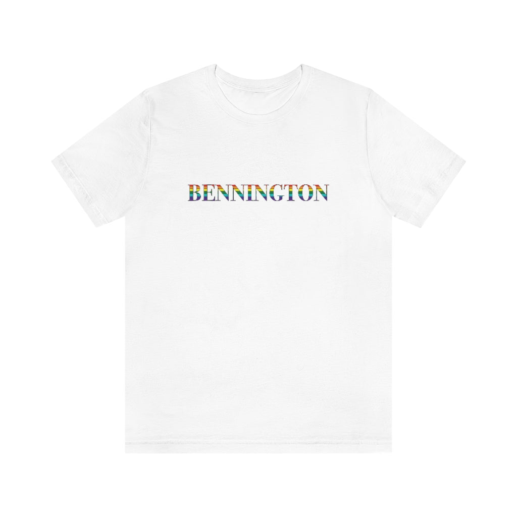 Bennington Rainbow Unisex Jersey Short Sleeve Tee