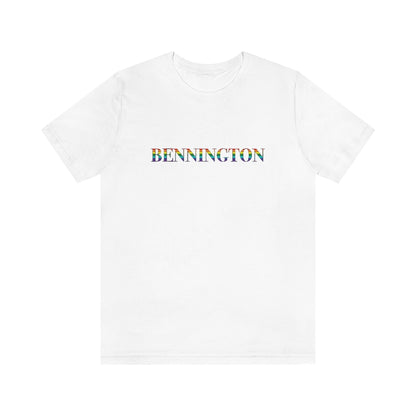 Bennington Rainbow Unisex Jersey Short Sleeve Tee