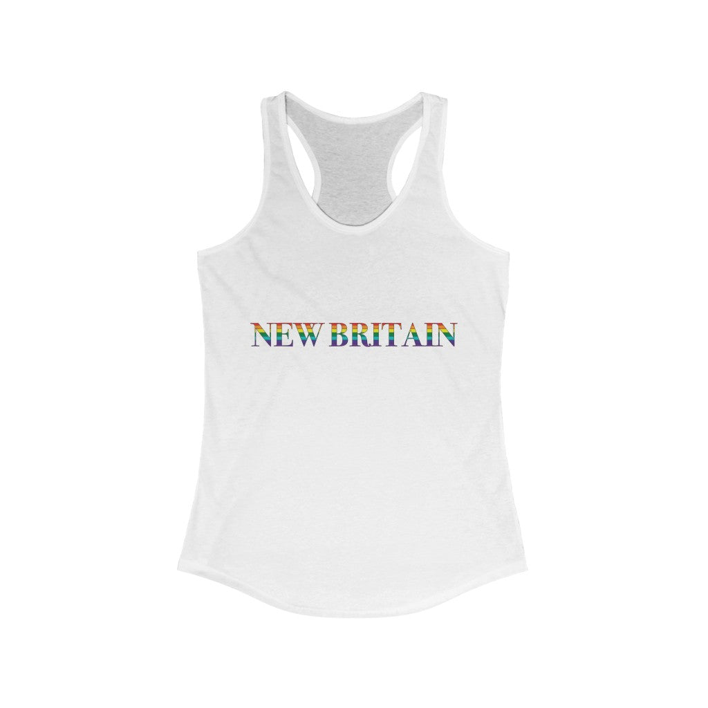 New Britain Rainbow Women's Ideal Racerback Tank