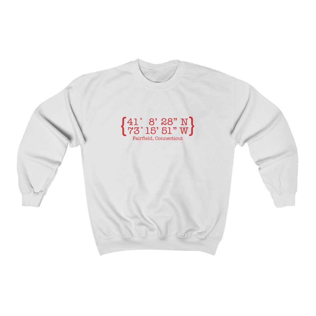 fairfield connecticut coordinates sweatshirt