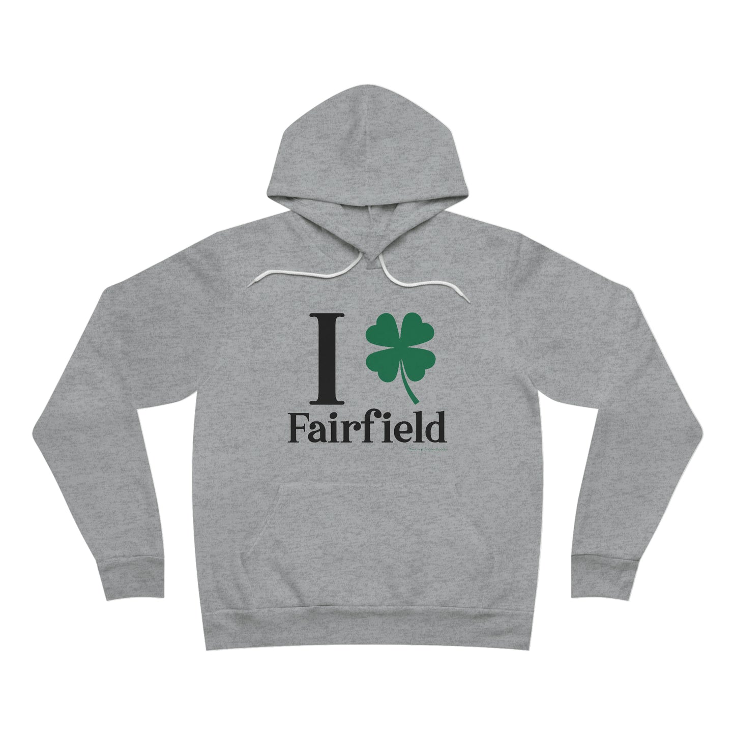 Fairfield Connecticut St. Patrick's Day shirt, I Clover Fairfield