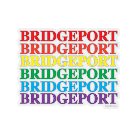 Bridgeport Pride Kiss-Cut Stickers