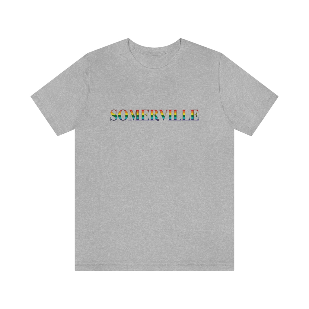 Somerville Rainbow Unisex Jersey Short Sleeve Tee