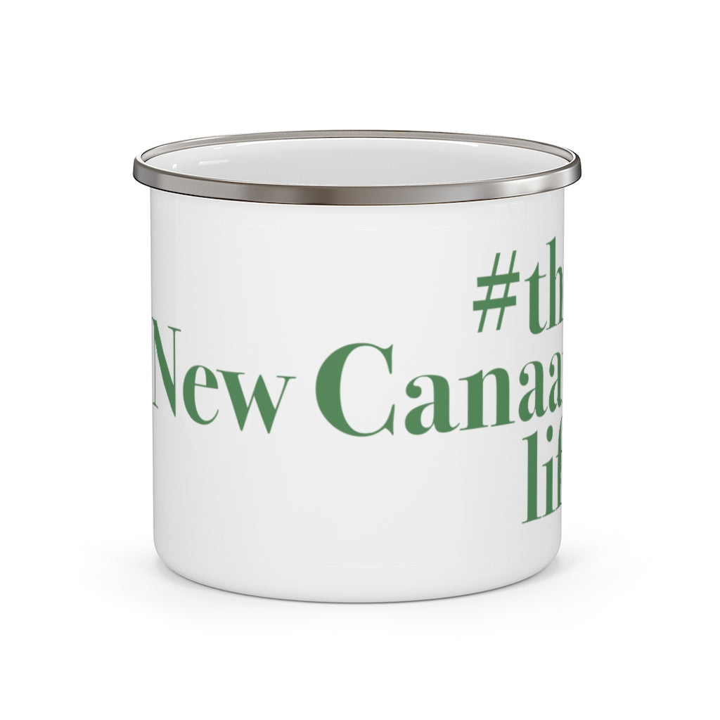 #thenewcanaanlife Enamel Camping Mug