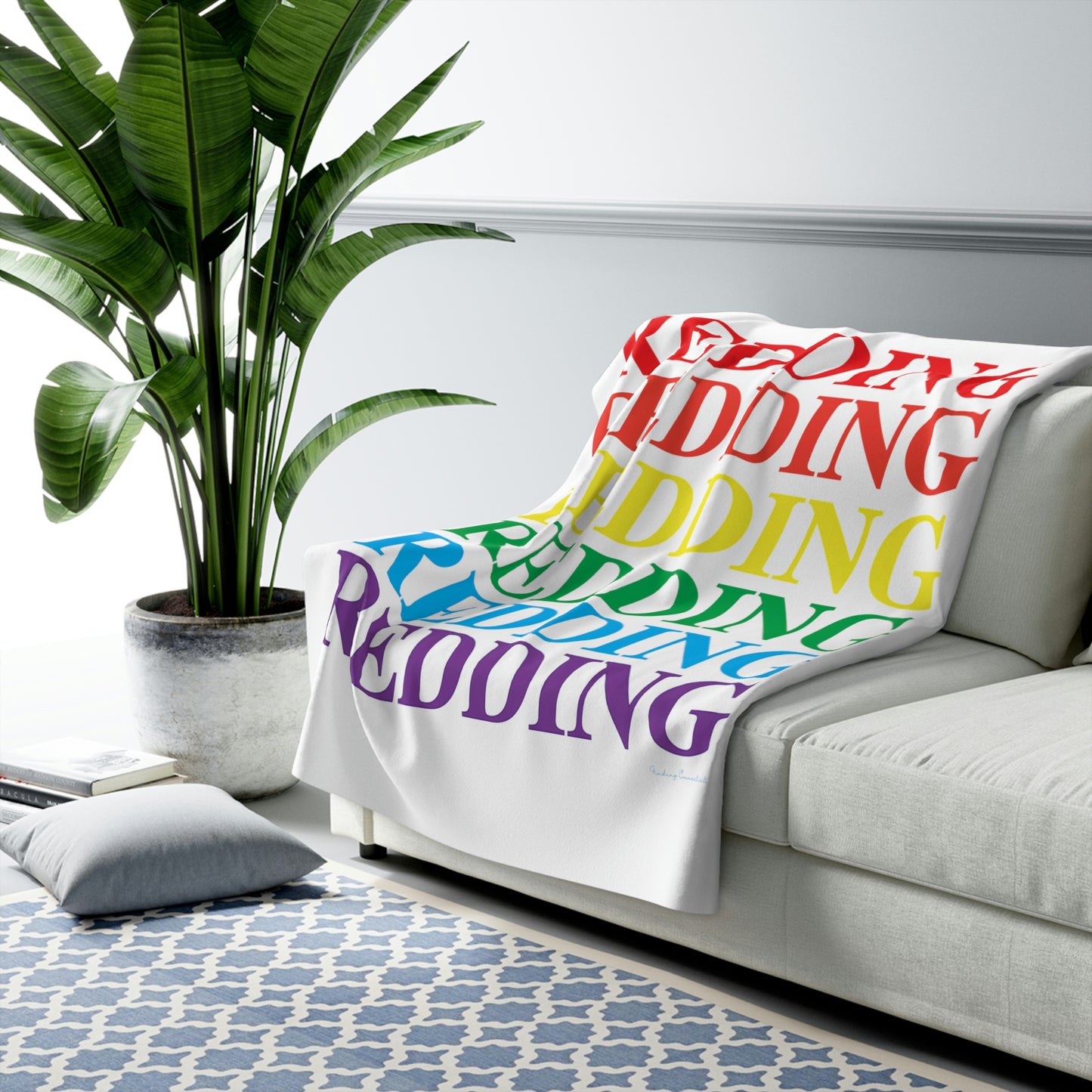 Redding Pride Sherpa Fleece Blanket