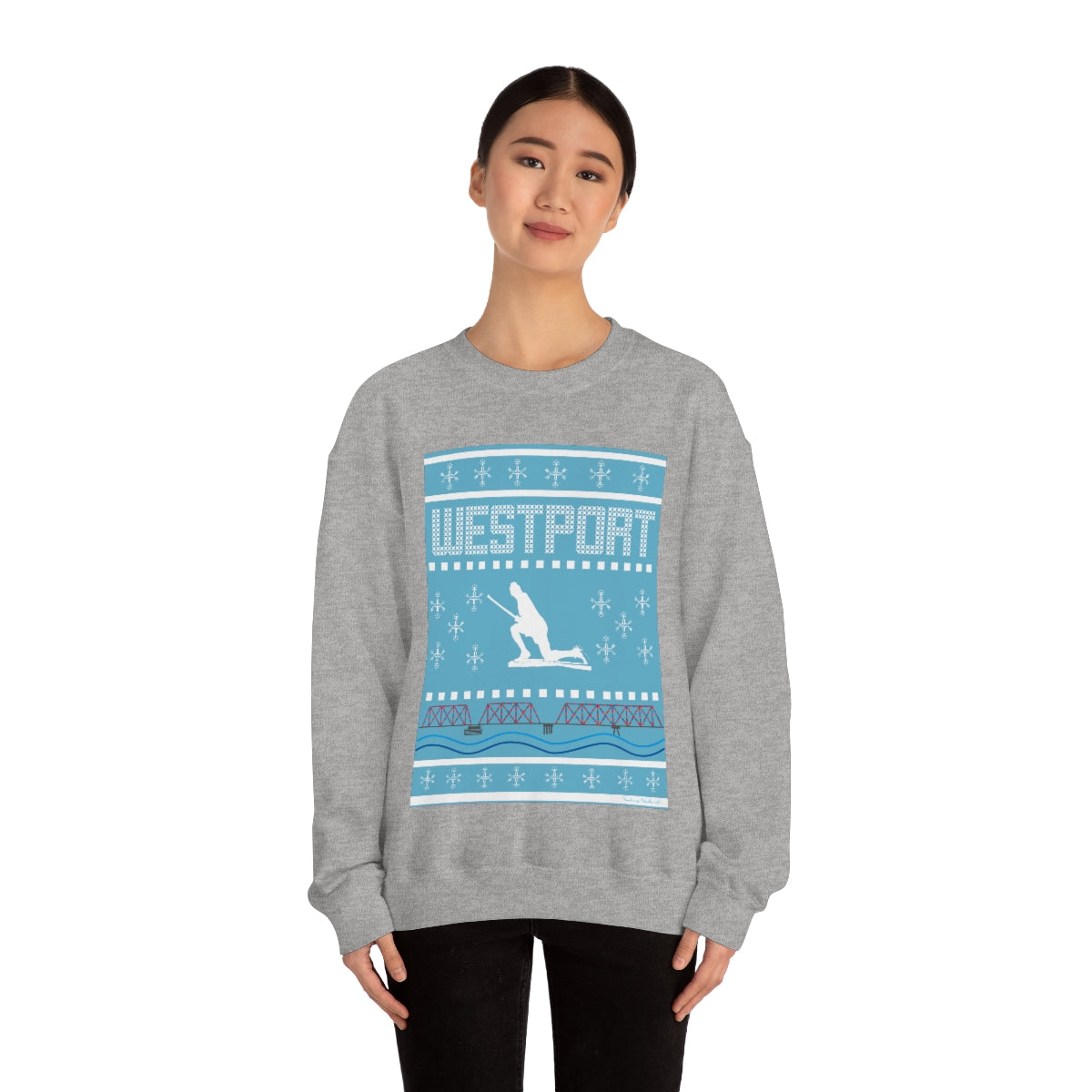 Westport Ugly Holiday Unisex Heavy Blend™ Crewneck Sweatshirt