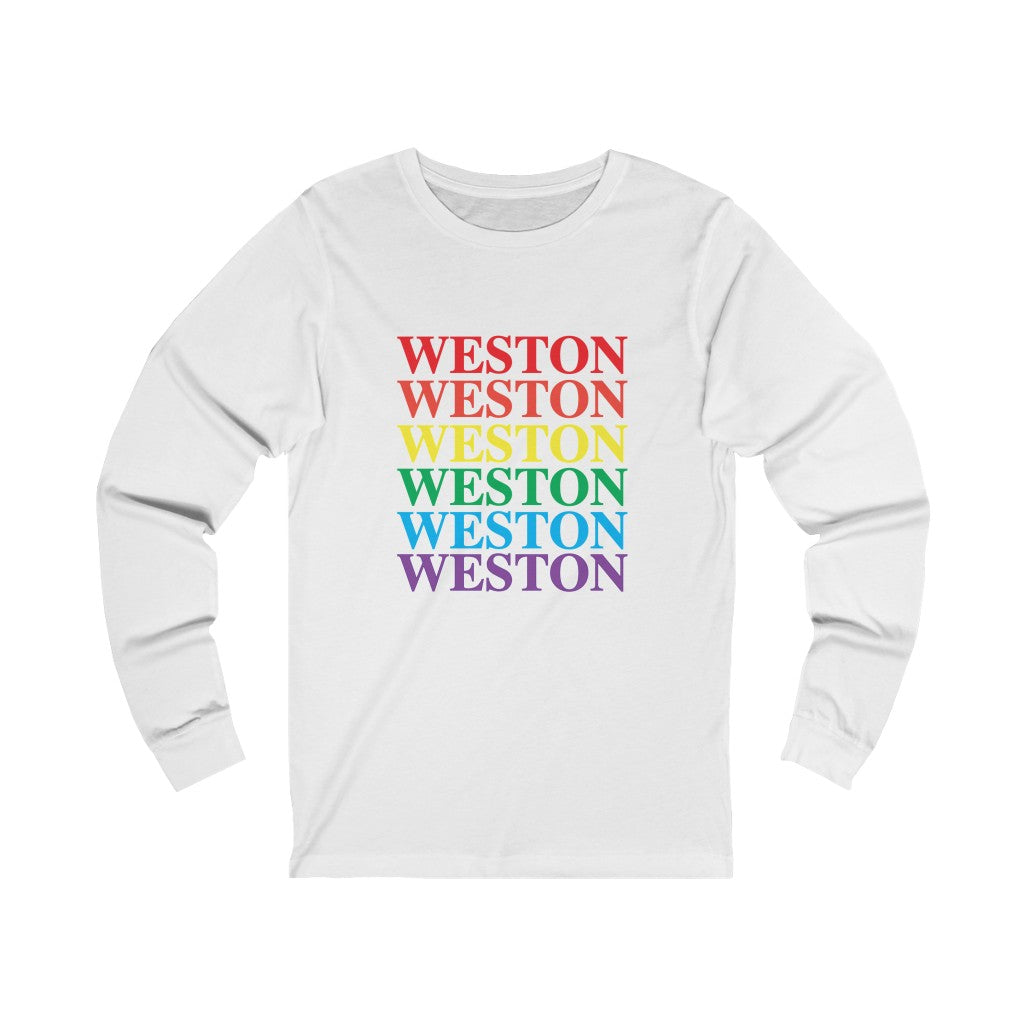 Do you have Weston Pride? Weston, Connecticut apparel and gifts including mugs including LGBTQ inspired apparel and gifts. 10% of pride sales are donated to a Connecticut LGBTQ organization. Free shipping! 