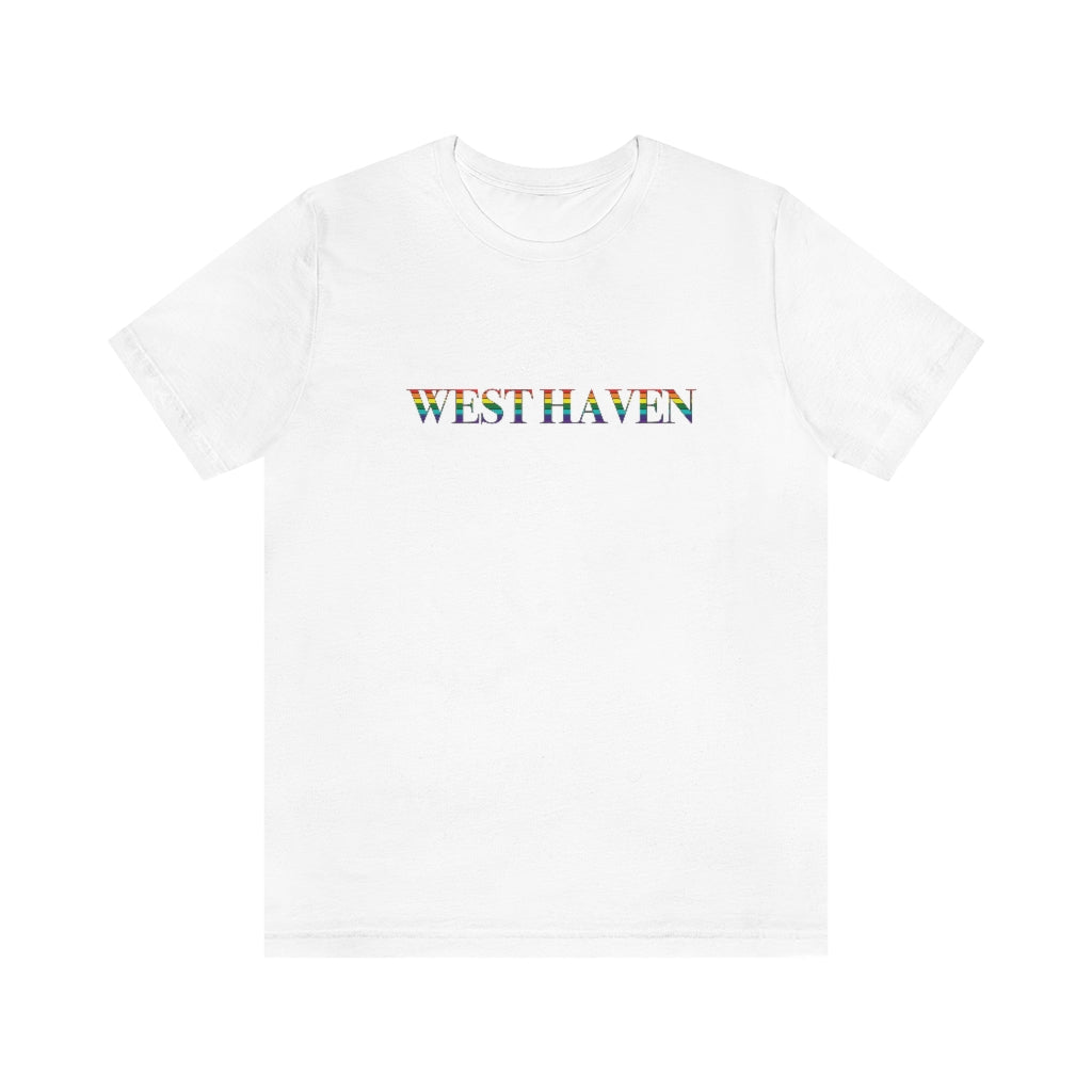 West Haven Rainbow Unisex Jersey Short Sleeve Tee