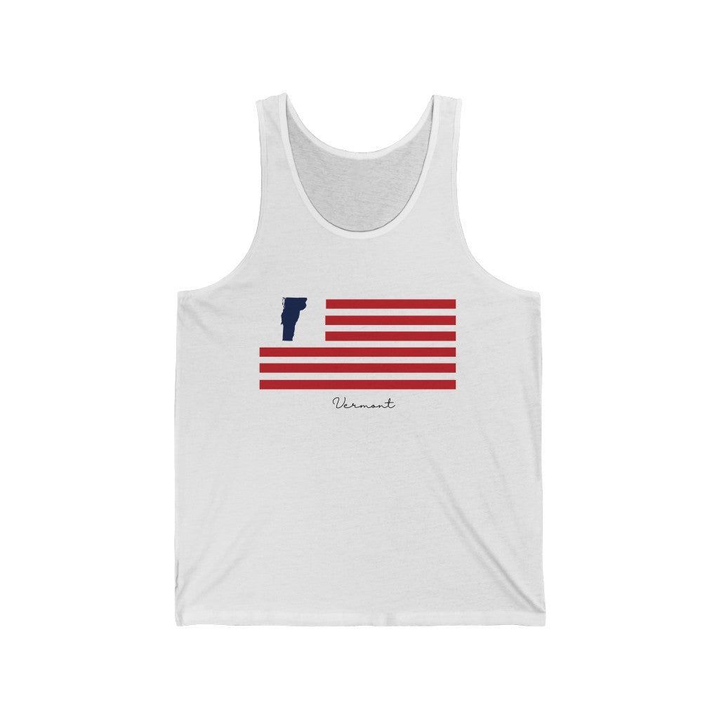 Vermont American Flag collection has tee shirts, mugs, reusable bags, and other apparel and gifts. All proceeds goes to help build the Finding New England brand and get our website up and going. Free shipping on all products. 