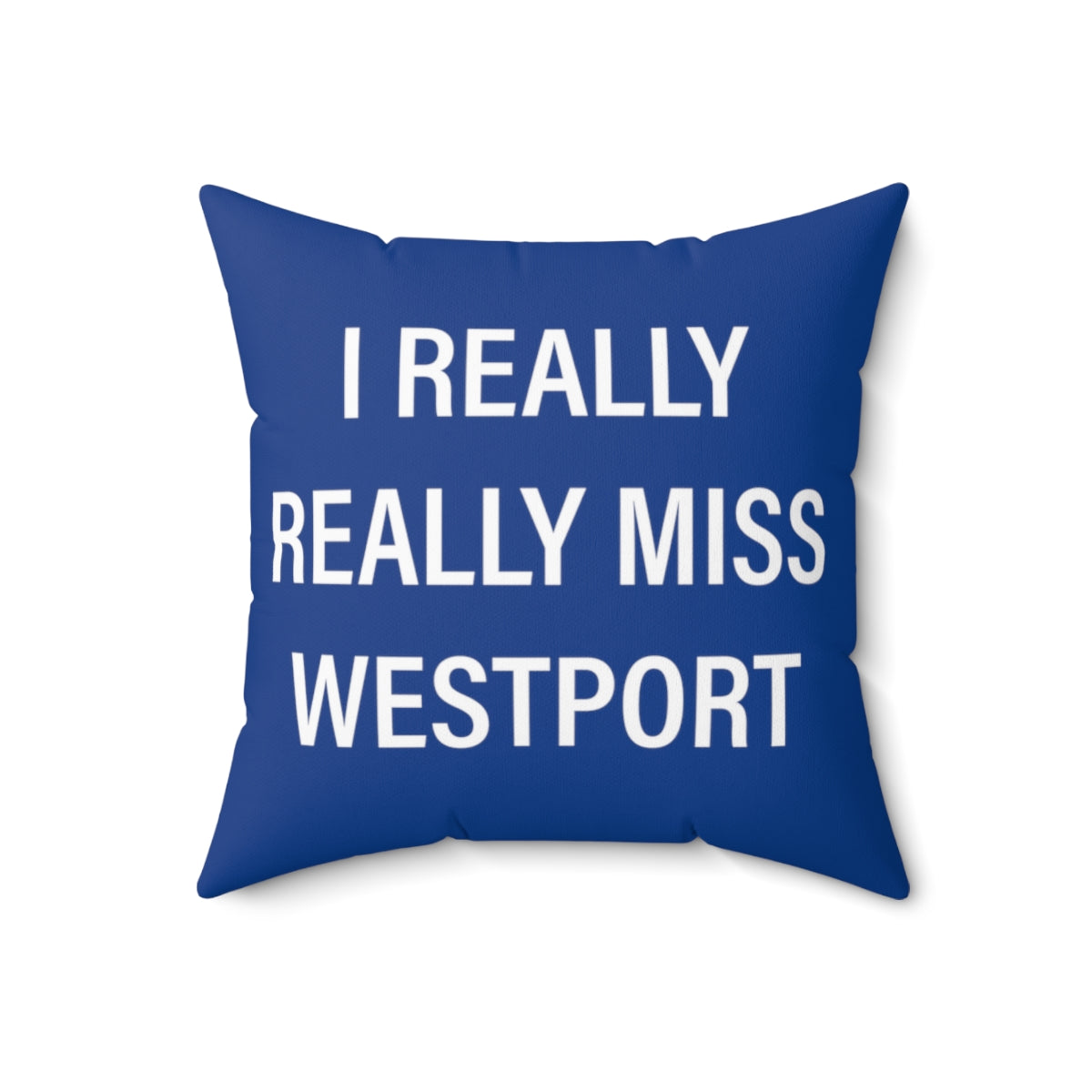 westport ct / connecticut pillow and home decor