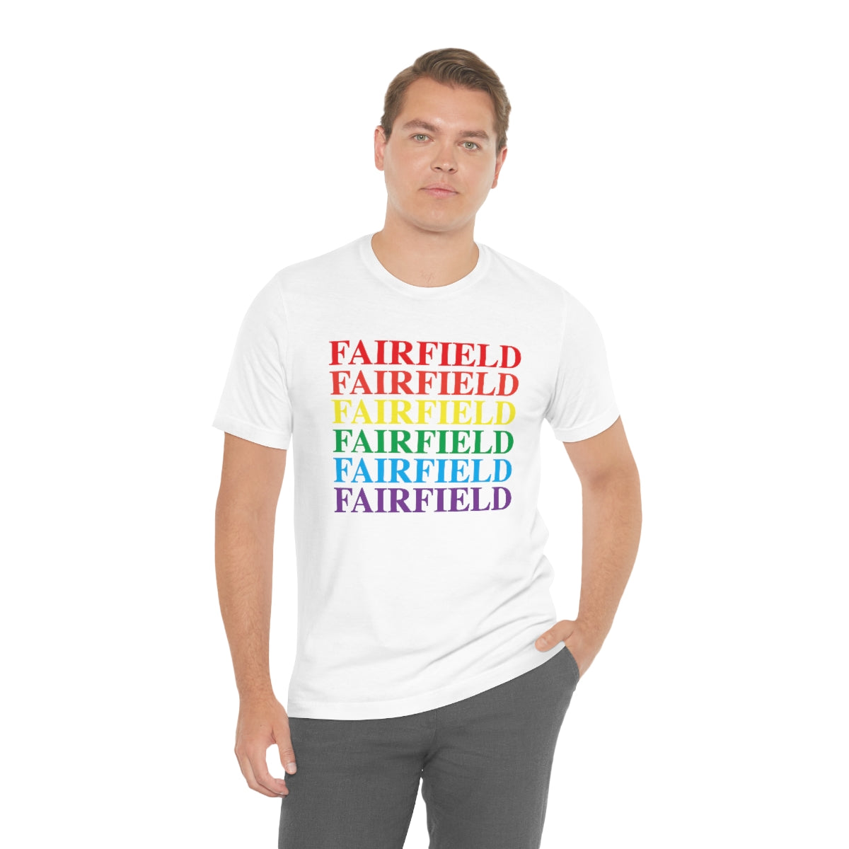 Fairfield Pride Unisex Jersey Short Sleeve Tee