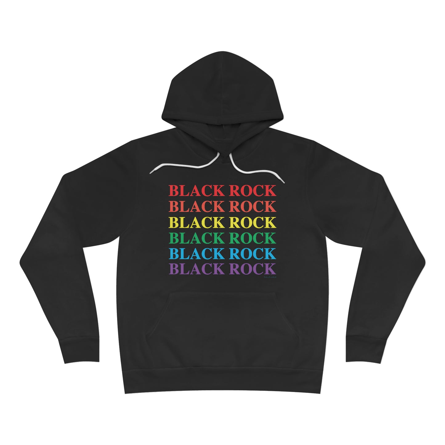 Black Rock pride hooded sweatshirt hoodie black rock bridgeport ct 