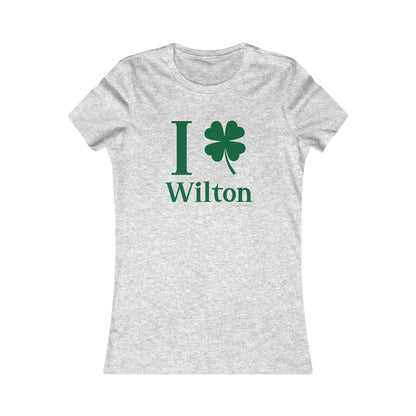 Wilton Connecticut St. Patrick’s Day shirt, I Clover Wilton