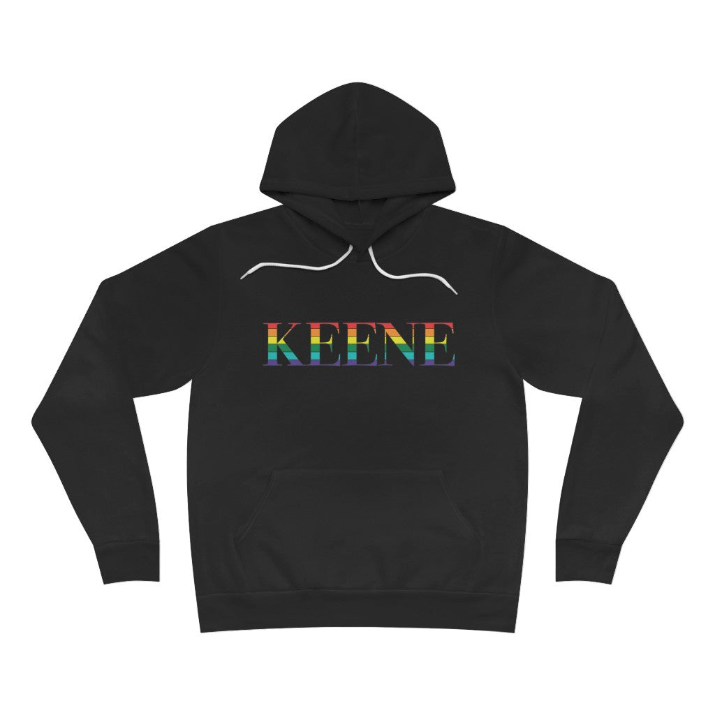 Keene Rainbow Unisex Sponge Fleece Pullover Hoodie