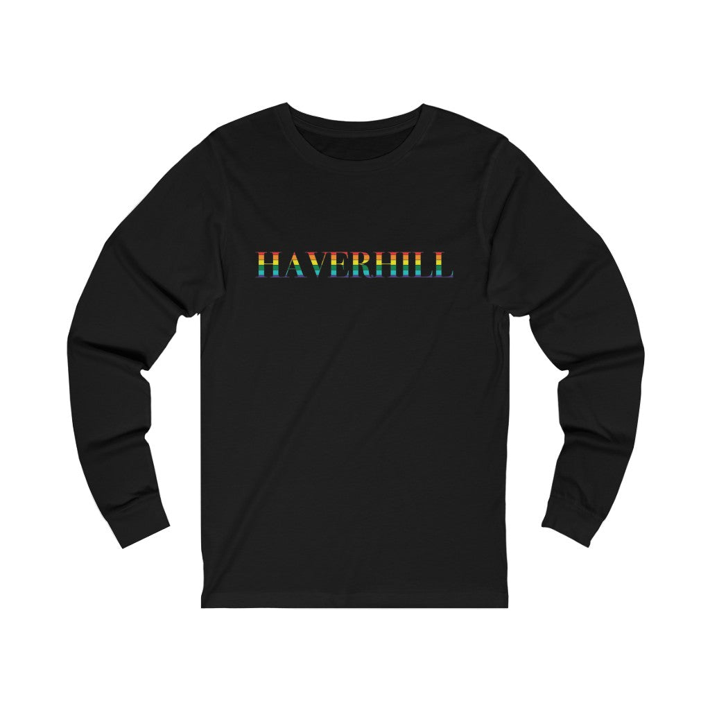 Haverhill Rainbow Unisex Jersey Long Sleeve Tee