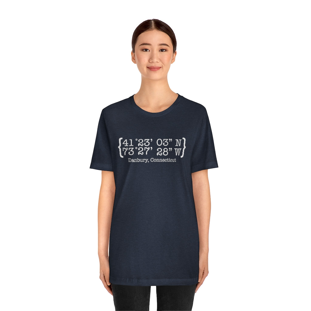 Danbury Coordinates Unisex Jersey Short Sleeve Tee