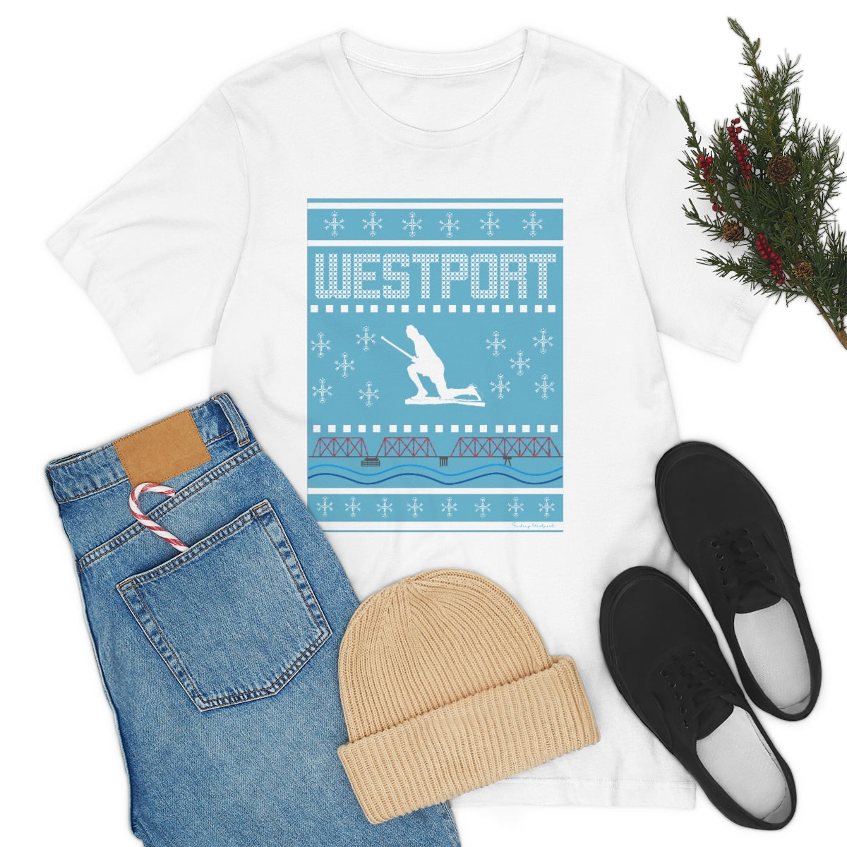 Westport Ugly Holiday Unisex Jersey Short Sleeve Tee